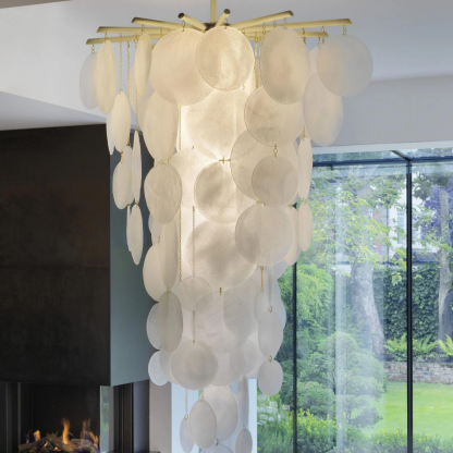 Noral Cascade Modern Chandelier - CTO Lighting