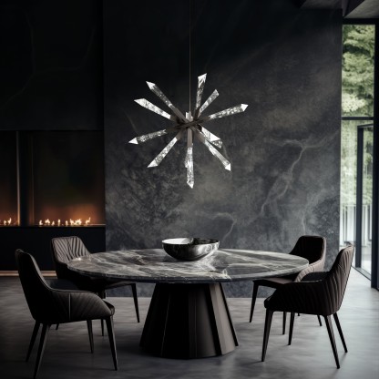 LED Pendant by Schonbek Beyond from the Solitude collection