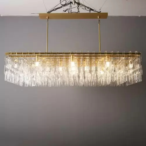 Marigold Rectangular Chandelier 60"