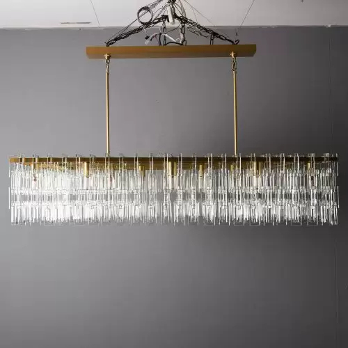 Marigold Rectangular Chandelier 60"