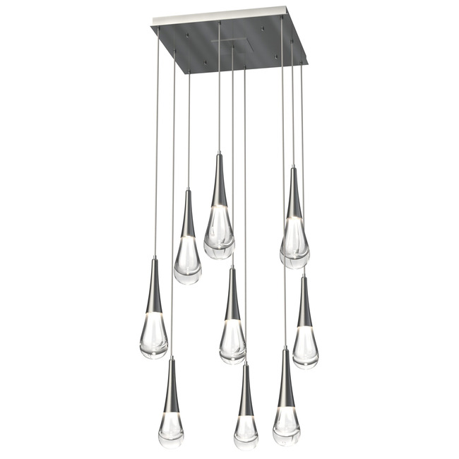 Raindrop Square chandelier 9 lights / 12 lights