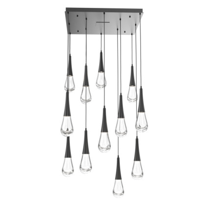 Raindrop Square chandelier 9 lights / 12 lights