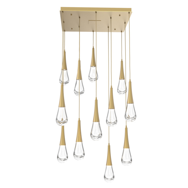 Raindrop Square chandelier 9 lights / 12 lights