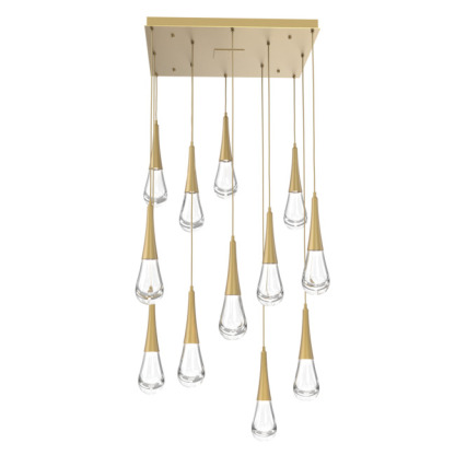 Raindrop Square chandelier 9 lights / 12 lights