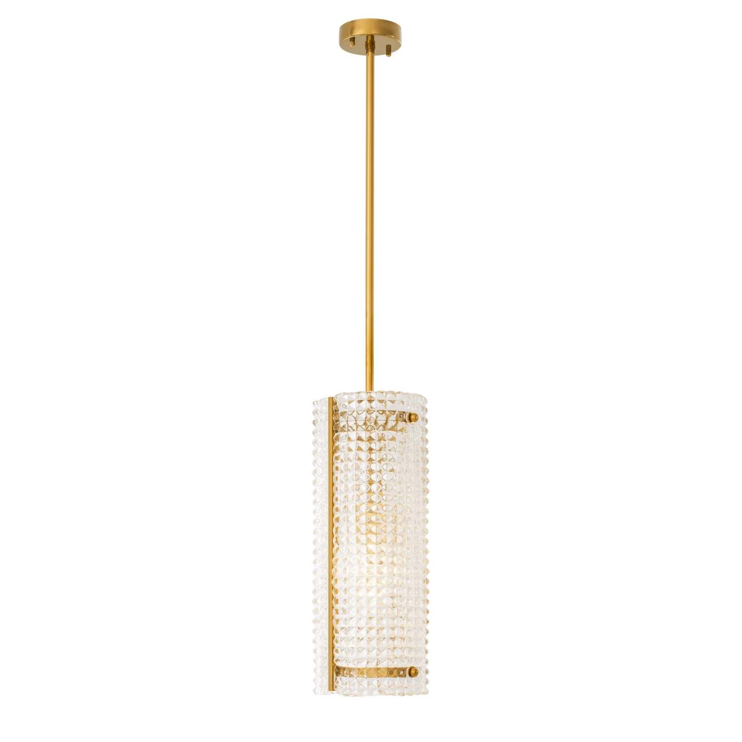 Reflecto Modern Glass Chandelier - [Gold]