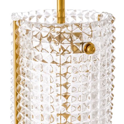 Reflecto Modern Glass Chandelier - [Gold]
