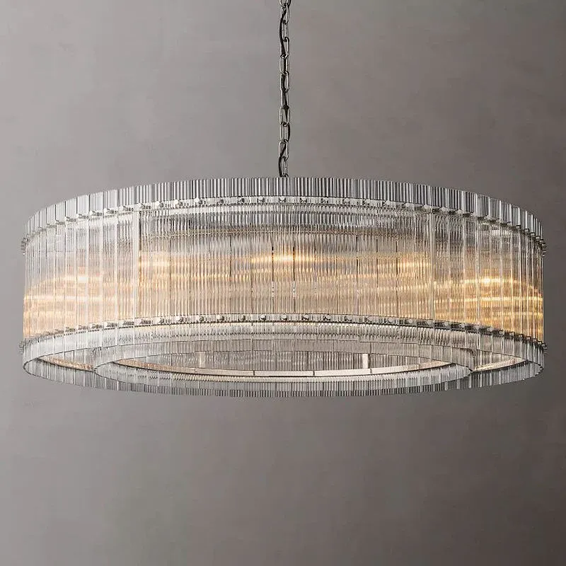 San Marc Handmade Glass Round Chandelier 60"