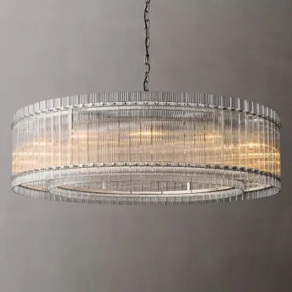 San Marc Handmade Glass Round Chandelier 60"