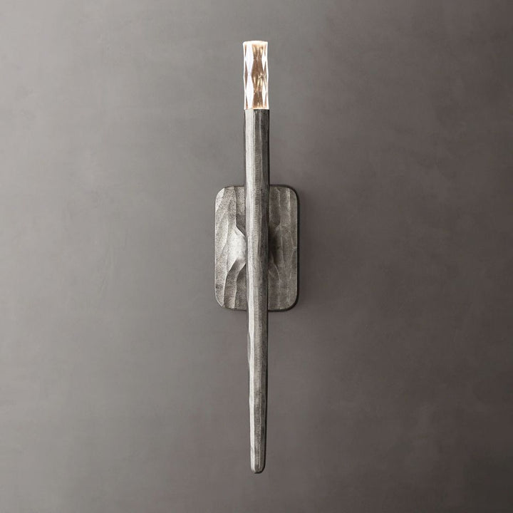Thaddeus Forged Sconce 20"H