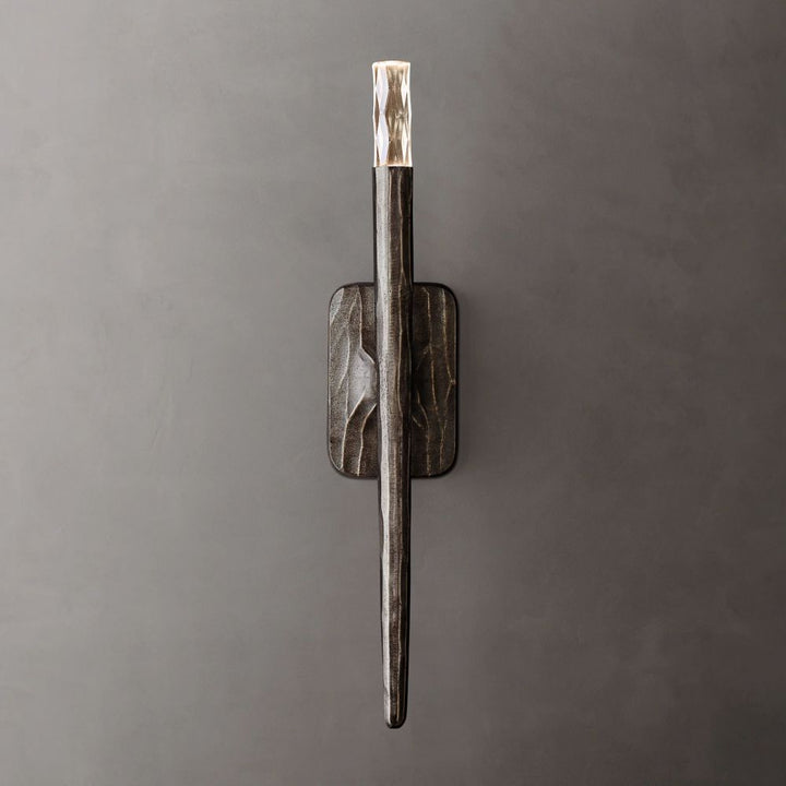 Thaddeus Forged Sconce 20"H