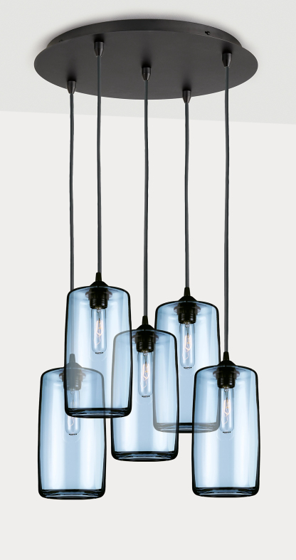 Sylvio Hand blown glass Chandelier for Dining room