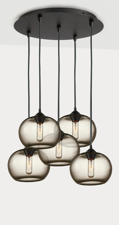 Sylvio Hand blown glass Chandelier for Dining room