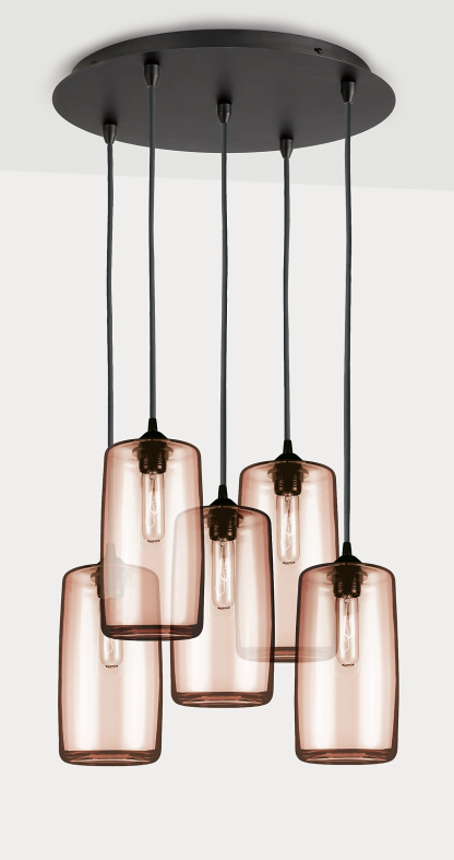 Sylvio Hand blown glass Chandelier for Dining room