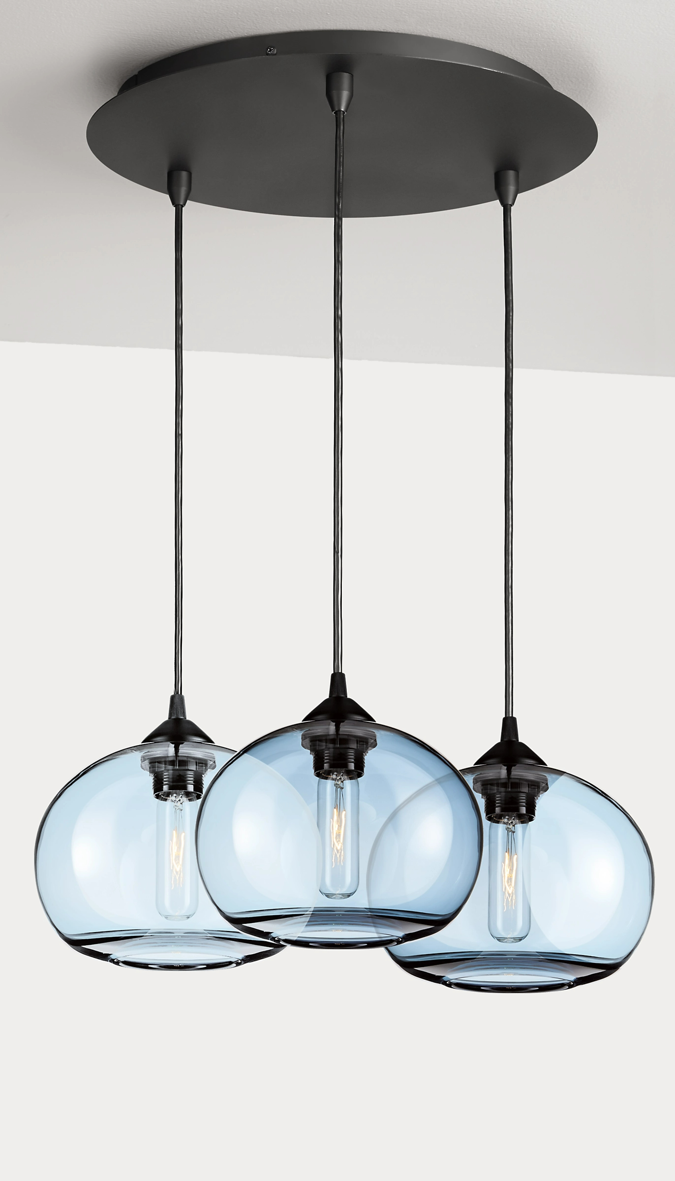 Sylvio Hand blown glass Chandelier for Dining room