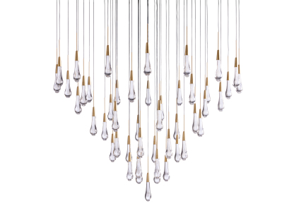 Soltaire 58" Round Chandeliers