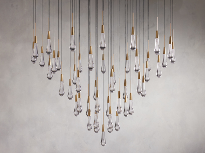 Soltaire 58" Round Chandeliers