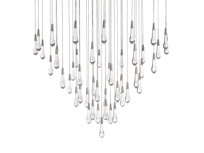 Soltaire 58" Round Chandeliers