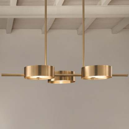 Sound BIL3 | 3-Light Modern Chandelier - Masiero