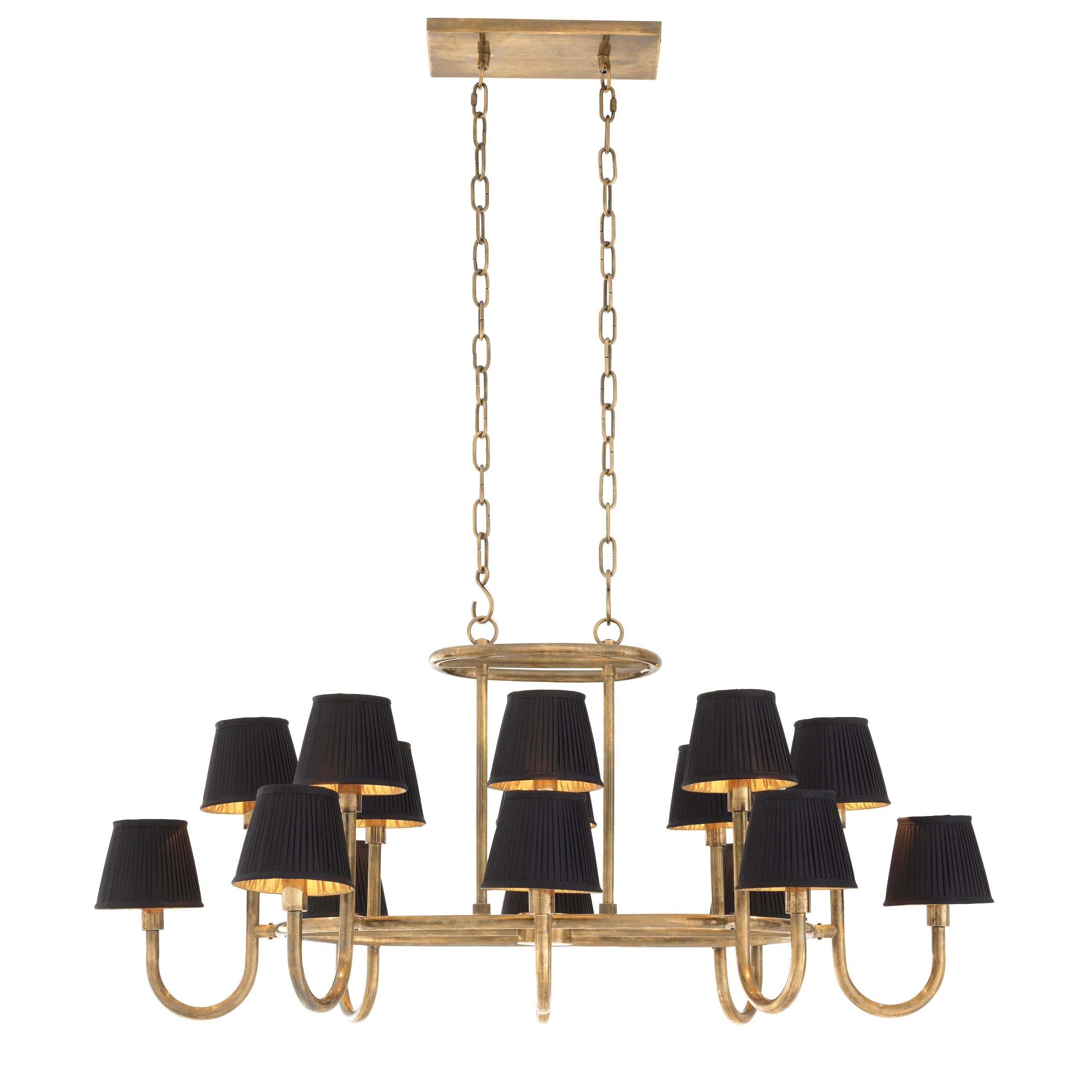 Sparrows Modern Brass Chandelier - [Brass]