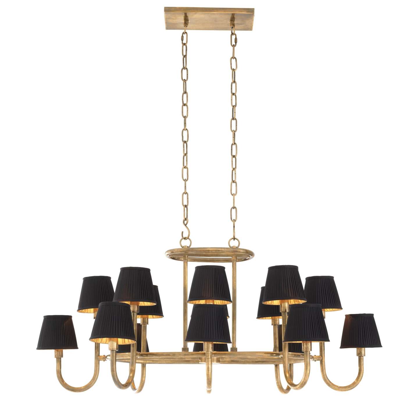 Sparrows Modern Brass Chandelier - [Brass]