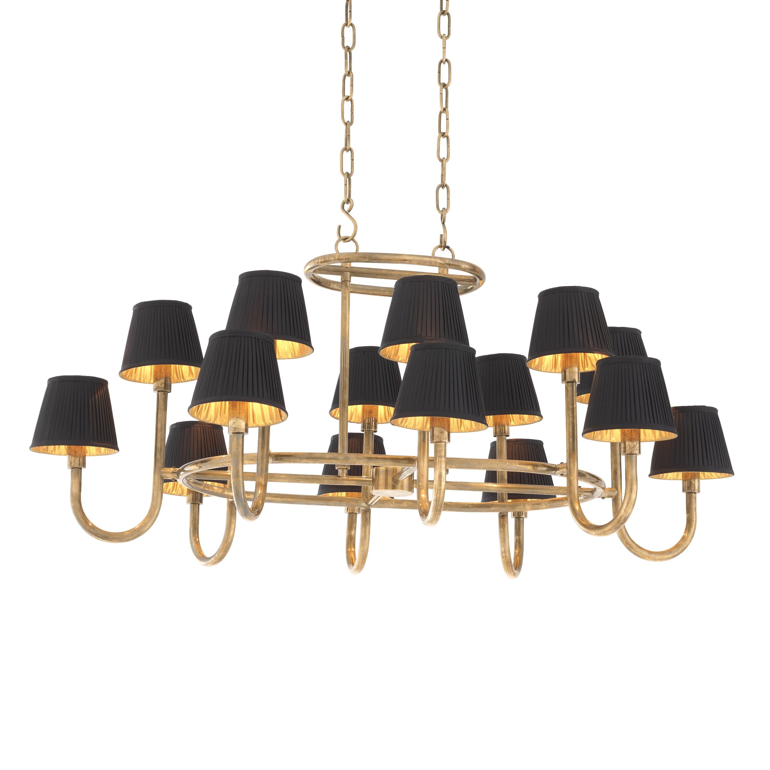 Sparrows Modern Brass Chandelier - [Brass]