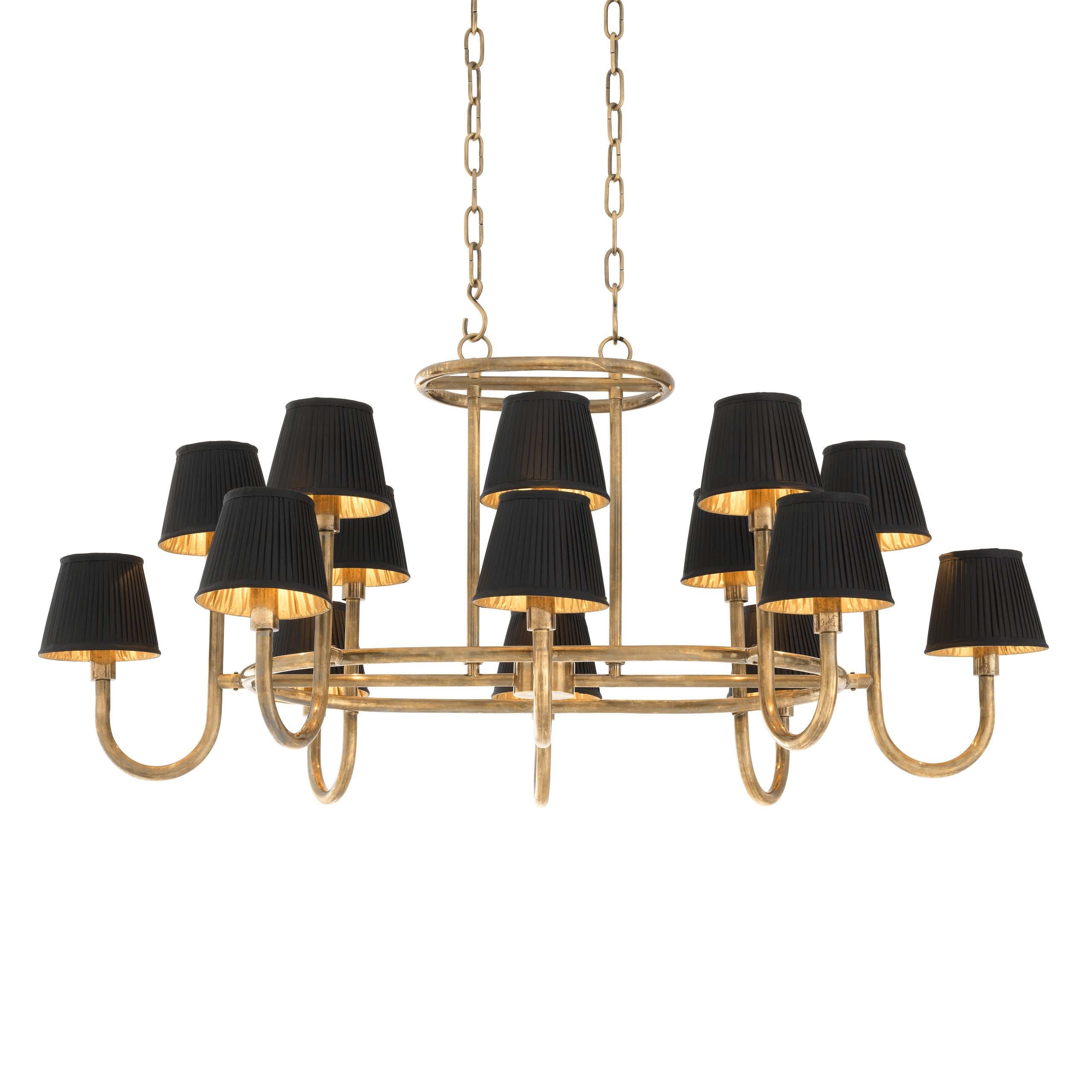 Sparrows Modern Brass Chandelier - [Brass]