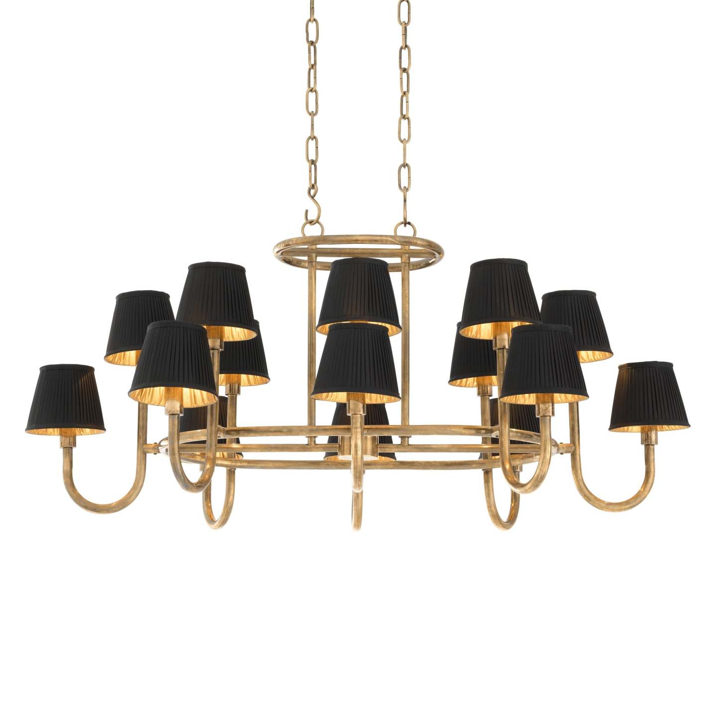 Sparrows Modern Brass Chandelier - [Brass]