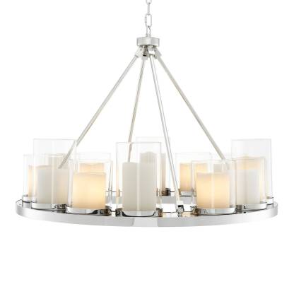 Summit Ring Modern Chandelier - [Steel] 