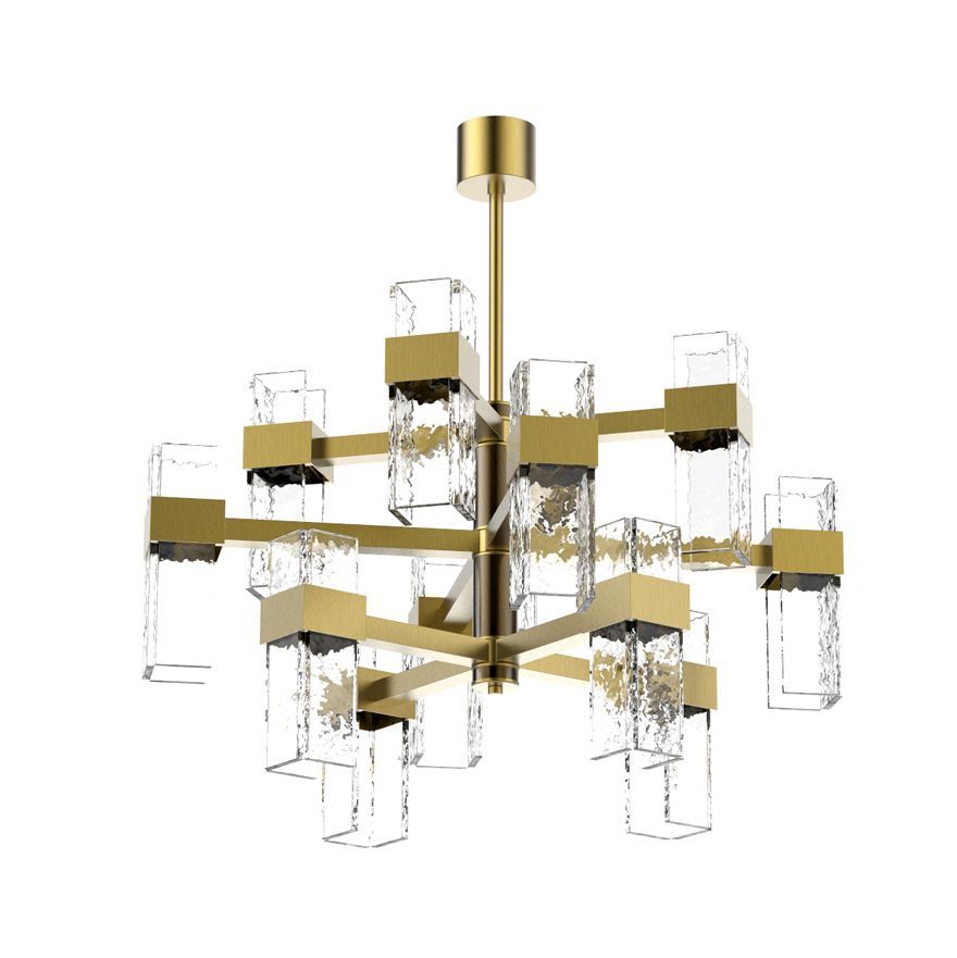 William 12-Light Modern Chandelier