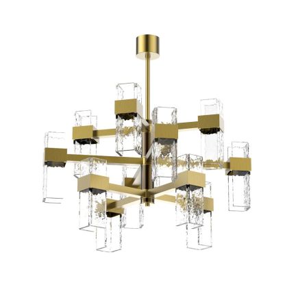 William 12-Light Modern Chandelier