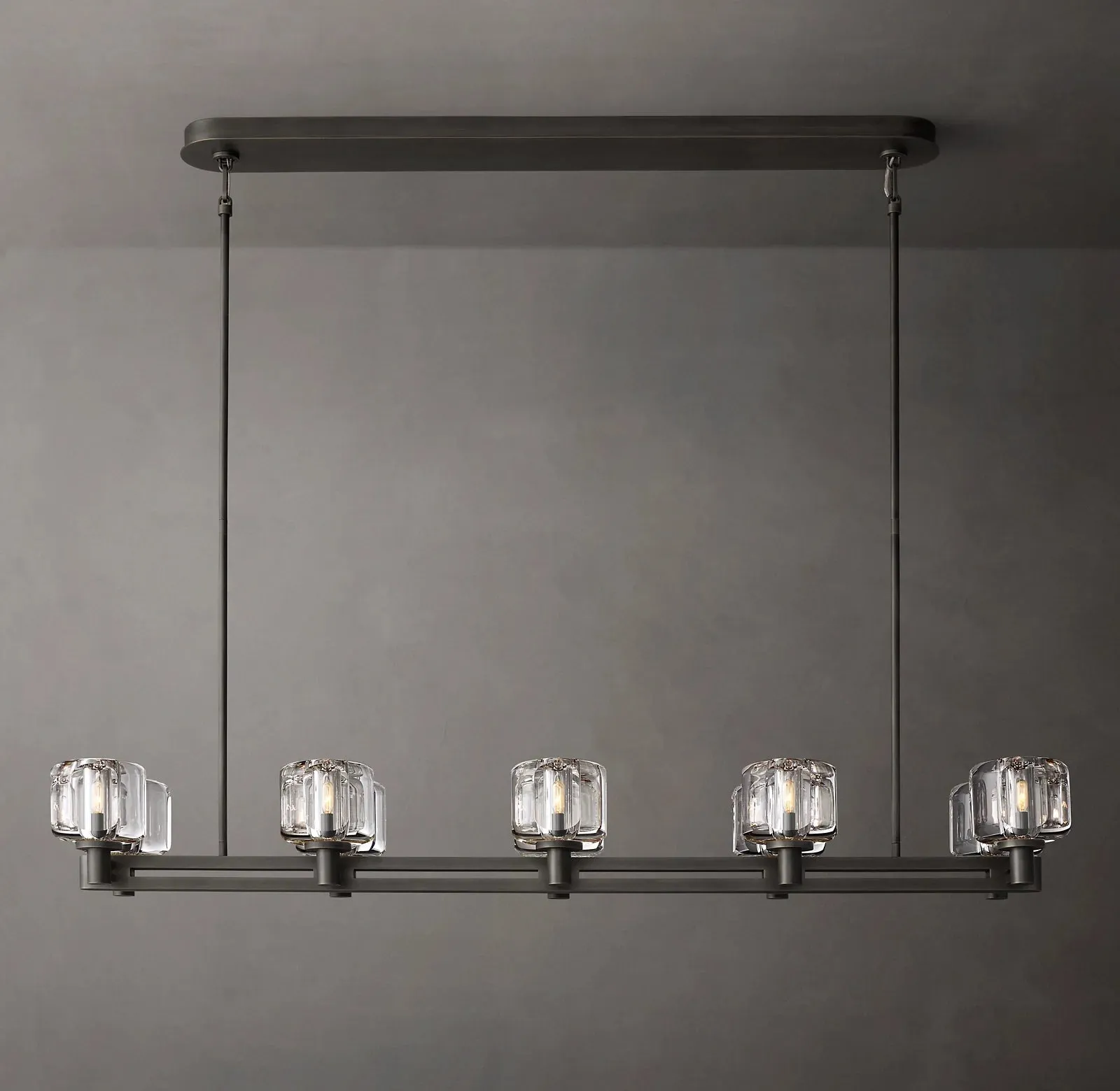 Dema Double Linear Chandelier 54" & 72''