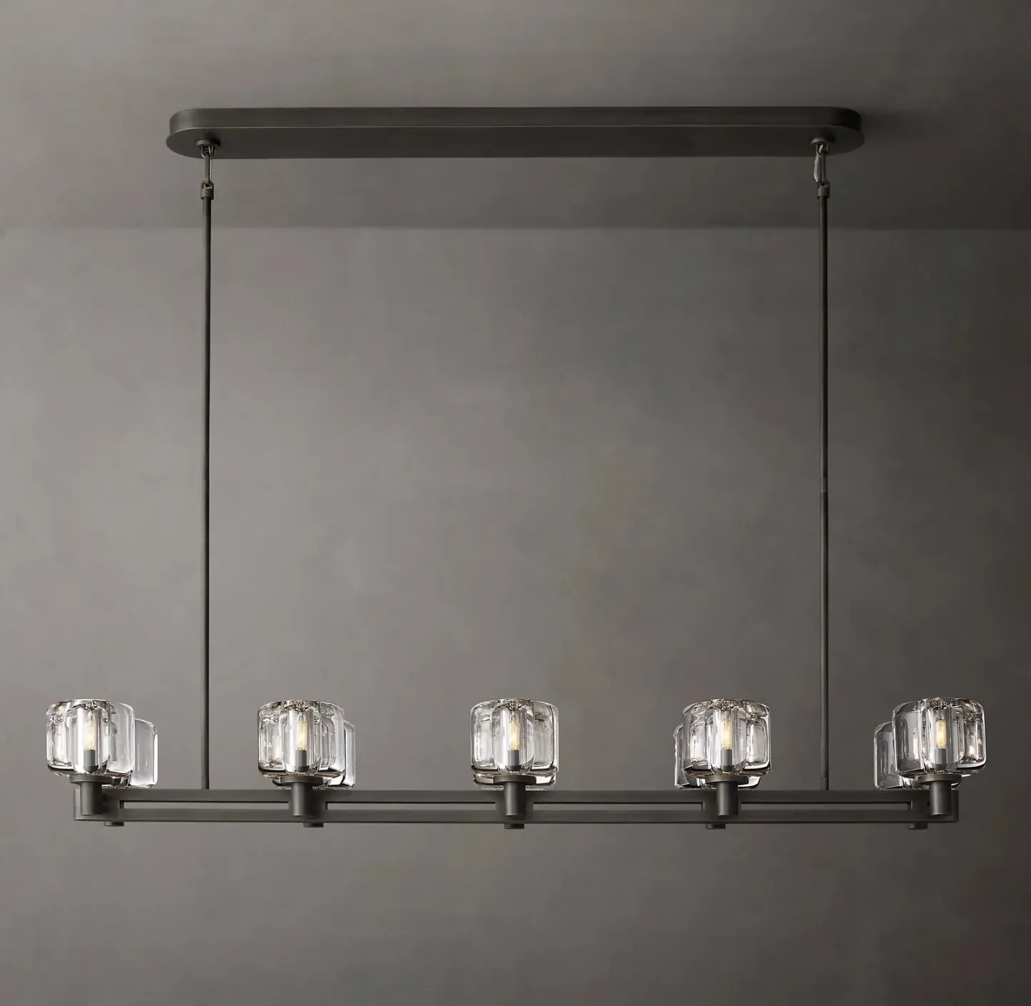Dema Double Linear Chandelier 54" & 72''