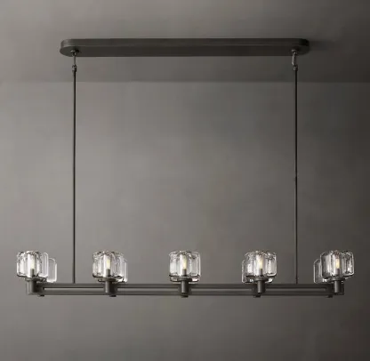 Dema Double Linear Chandelier 54" & 72''