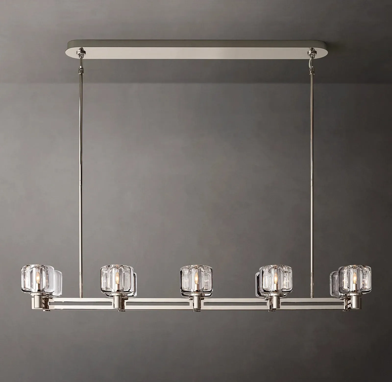 Dema Double Linear Chandelier 54" & 72''