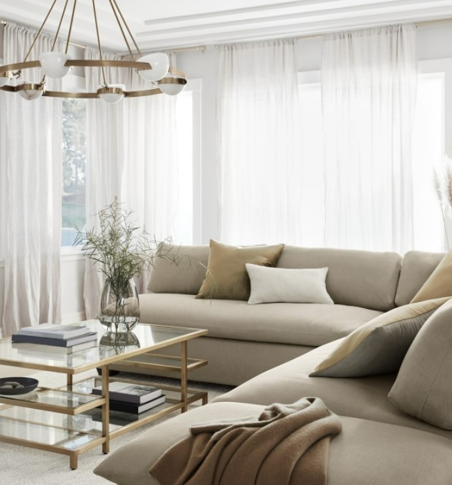 Sylvia Chandelier for living room 6 lights