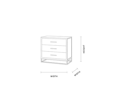 Sebastien Side Table Specifications