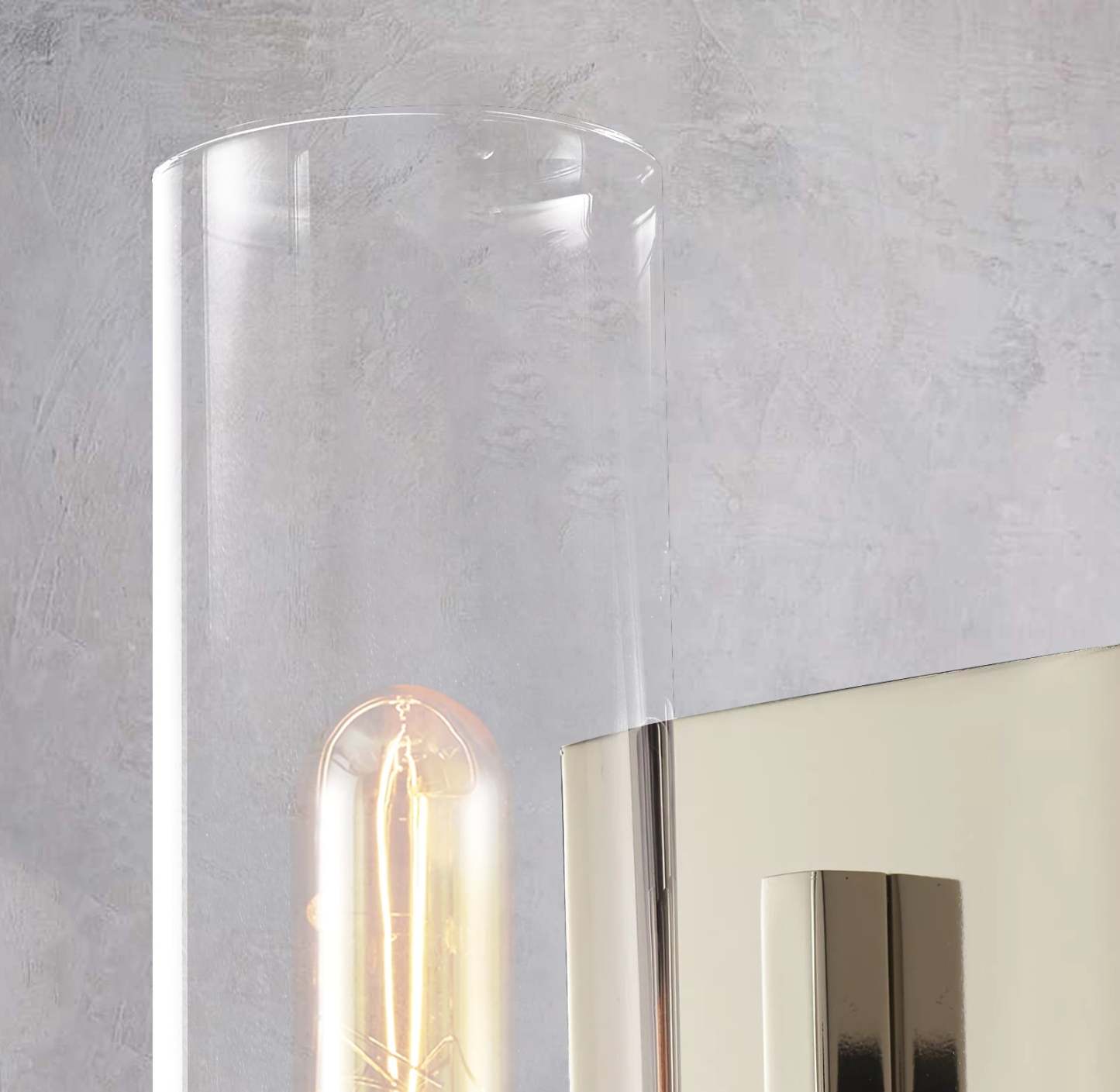 Revella Glass Cup Wall Sconce