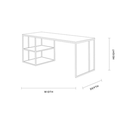 Nomad Marble Desk Specifications