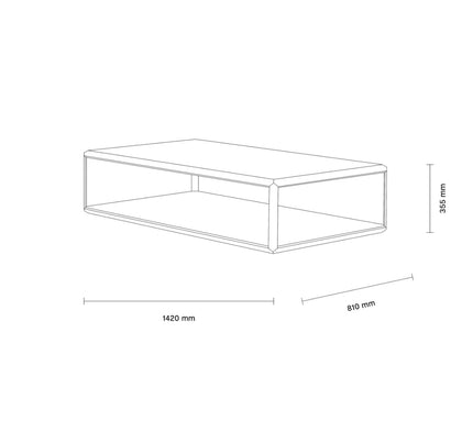Max Glass Coffee Table Specifications