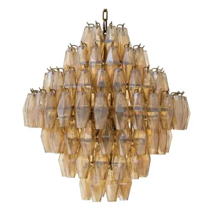 Chiara glass large chandelier