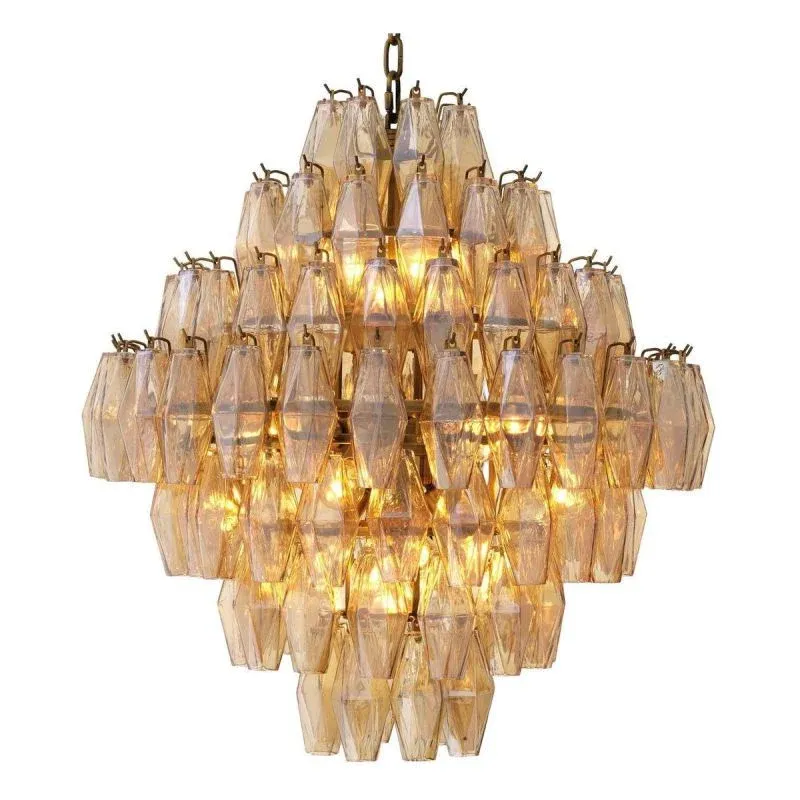 Chiara glass large chandelier