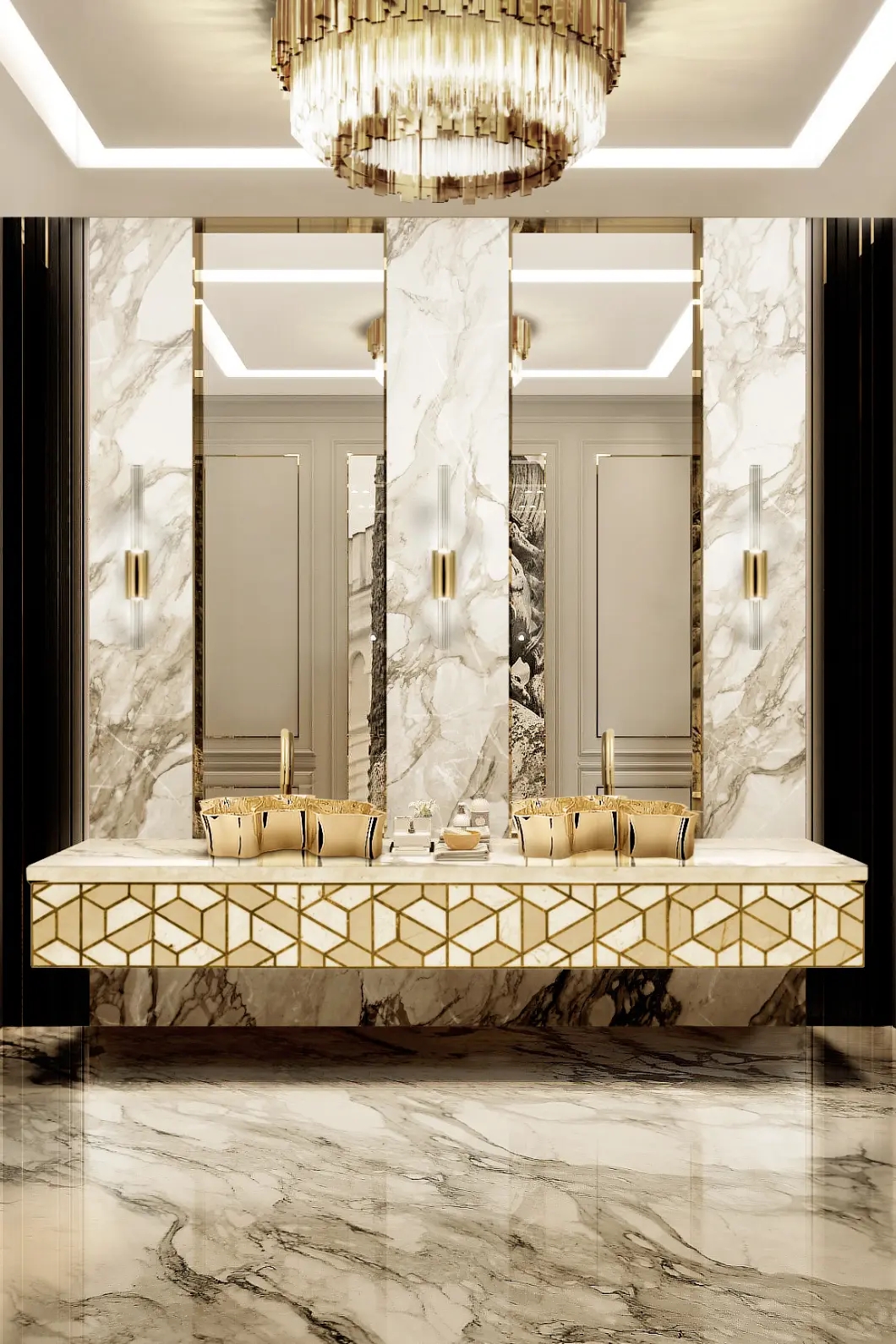  Evan Plafond 8-Light Crystal Modern Chandelier
