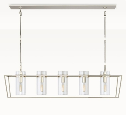 Etan Linear Chandelier for dining room 5 lights