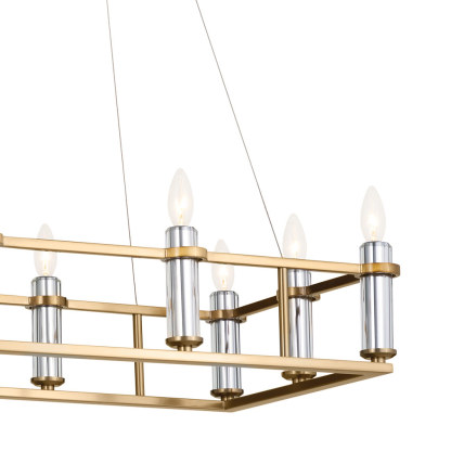 Rosey Linear Chandelier