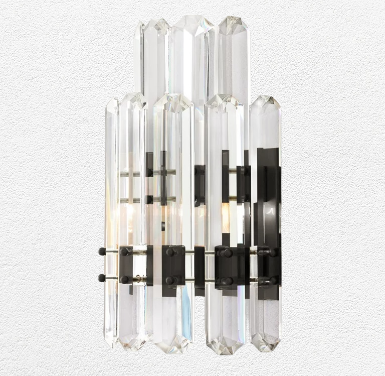 Bonnie Faceted Crystal Wall Sconce