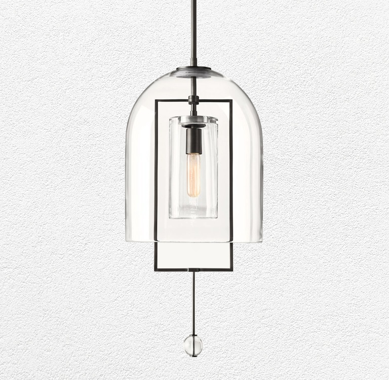 Fulcrum Pendant Light 13"D / Customized size 10''