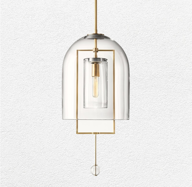 Fulcrum Pendant Light 13"D / Customized size 10''