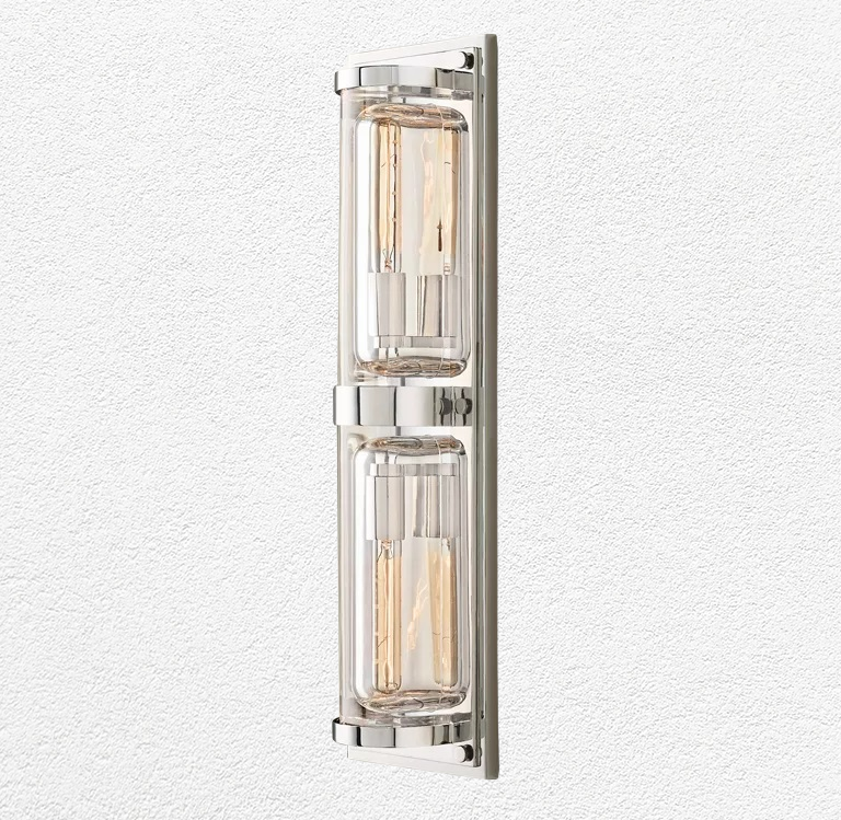 Savile Round Linear Sconce
