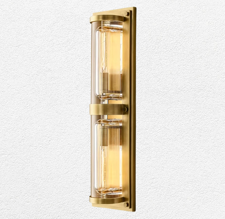 Savile Round Linear Sconce