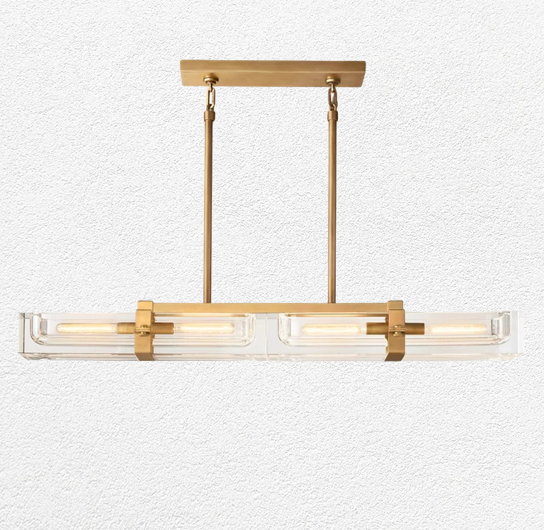 Savile Linear Chandelier 48" 4-lights